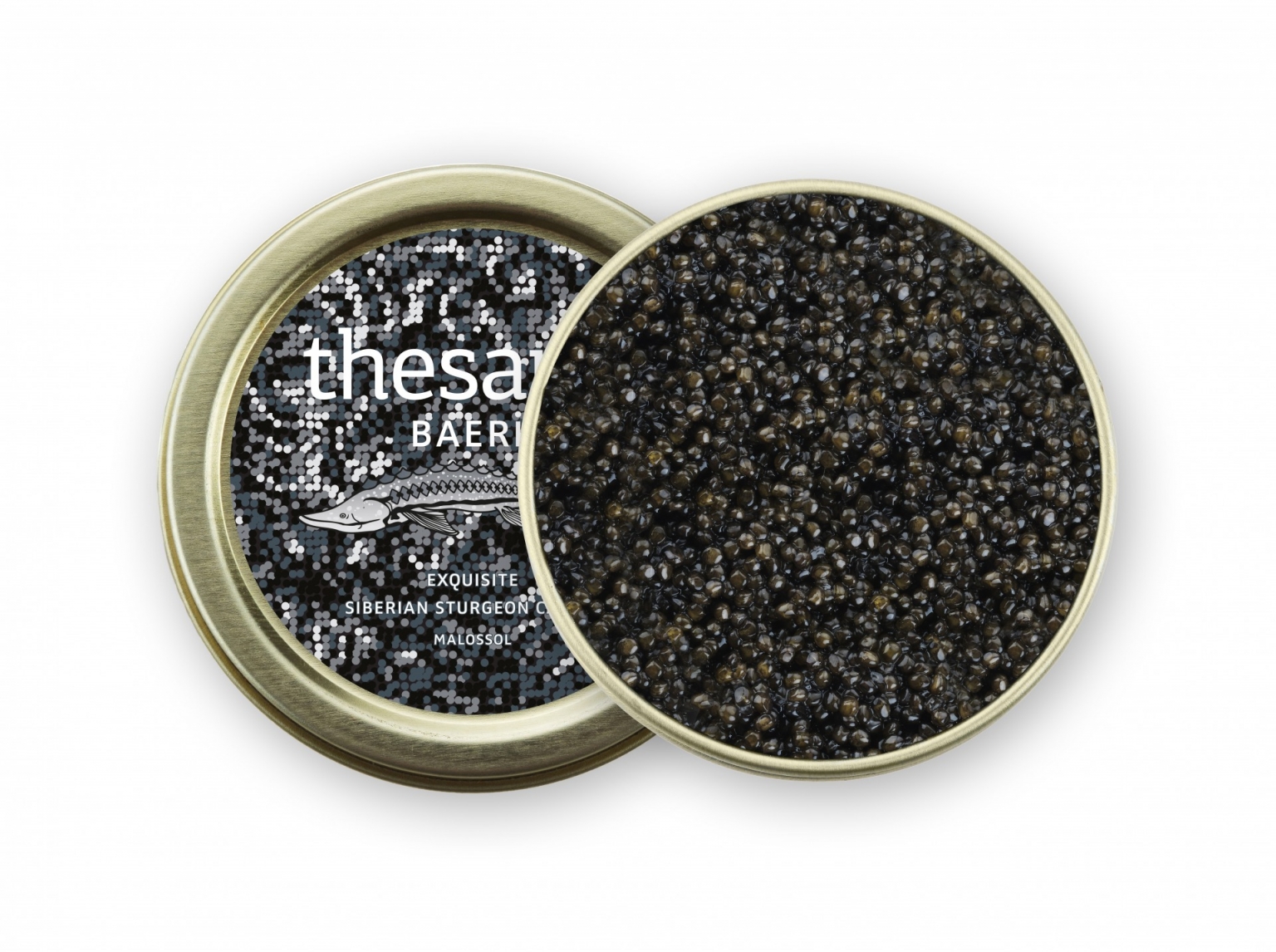 Exquisite Baerii Malossol Thesauri Caviar