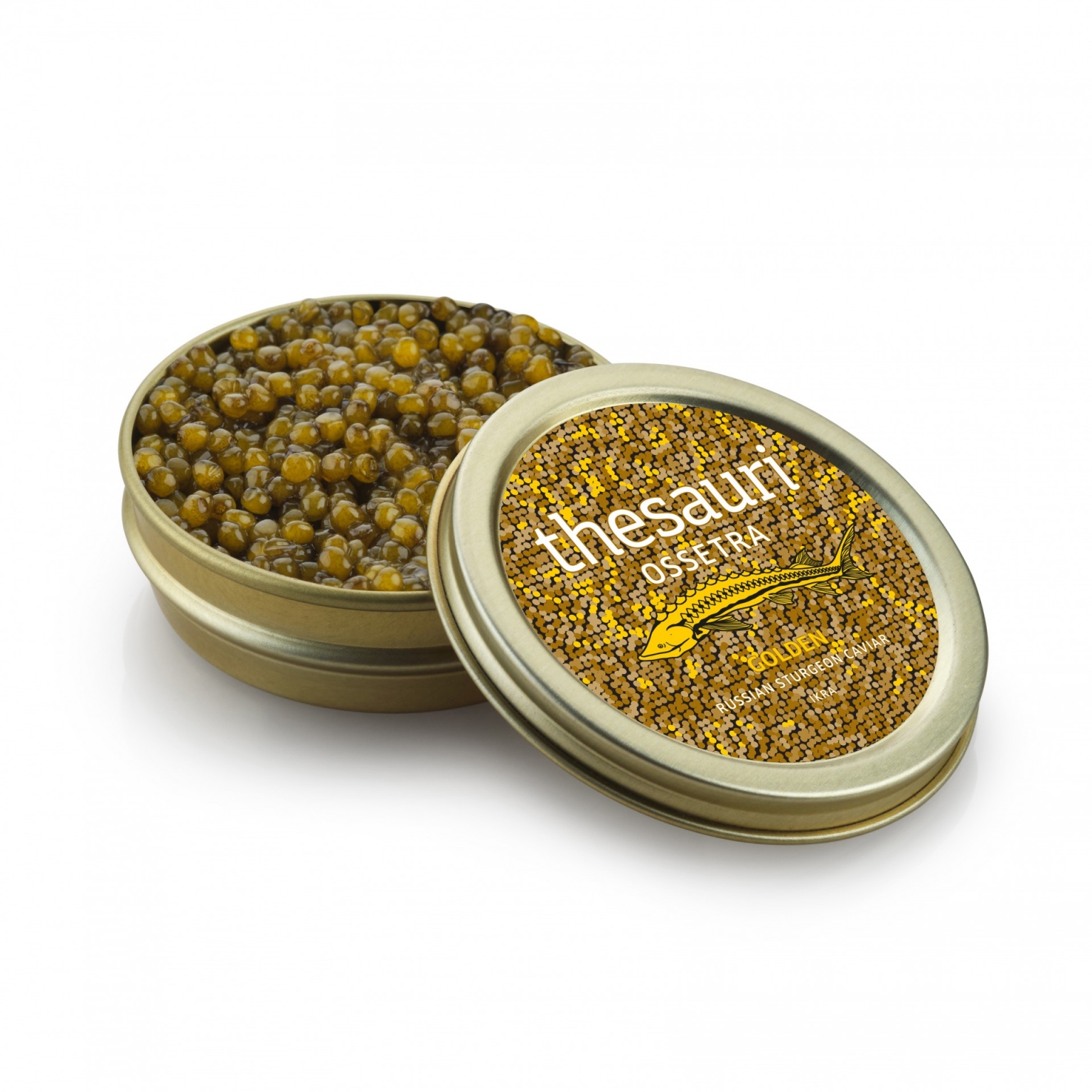 Golden Ossetra Ikra Thesauri Caviar
